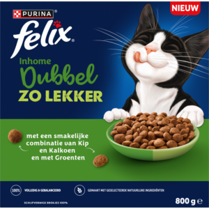 Felix Kattenvoer inhome dubbel zo lekker