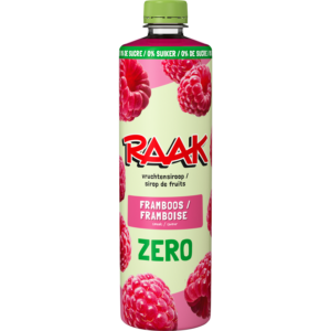 Raak Limonadesiroop framboos zero