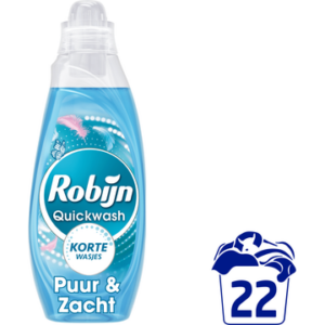 Robijn Quickwash Puur En Zacht 22 Wasbeurten