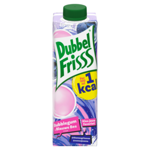 Dubbelfrisss Bubblegum en blauwe bes 1kcal