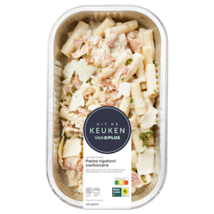 Uit de keuken van Rigatoni Carbonara