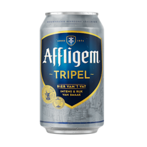 Affligem Tripel bier blik