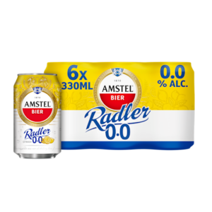 Amstel Radler citroen 0.0 bier blik