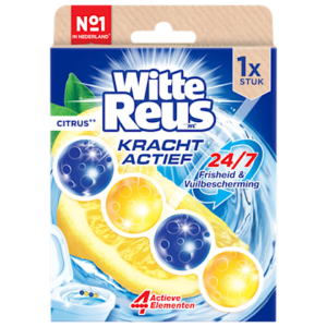Witte Reus Toiletblok Kracht Actief Citr