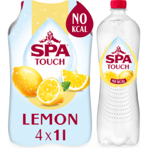 Spa TOUCH Bruisend Lemon 4 x 1 L