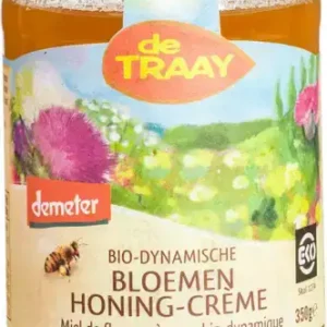 Biodynamische bloemenhoning crème