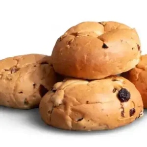 Rozijnenbolletje wit tarwe 4 st BIO