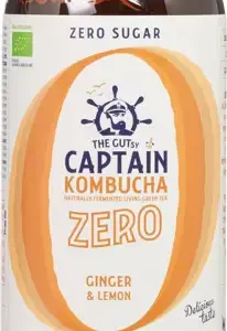 Kombucha zero gember citroen