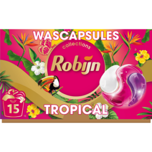 Robijn Collections 3-in-1 Wascapsules Color Tropical 15 wasbeurten