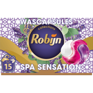 Robijn Collections 3-in-1 Wascapsules Color Spa Sensation 15 wasbeurten