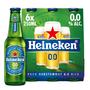 Heineken Premium pilsener 0.0 bier fles