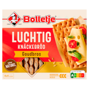 Bolletje Luchtig knäckebröd goudbros