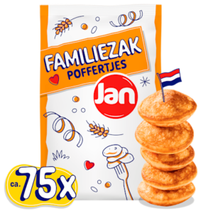 Jan Poffertjes in familiezak
