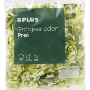 Plus Prei grofgesneden