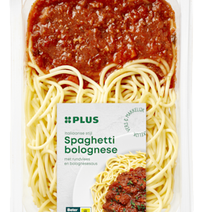 Plus Spaghetti bolognese