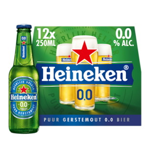 Heineken Premium pilsener 0.0 bier fles
