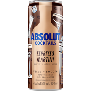 Absolut Cocktails Espresso Martini RTD