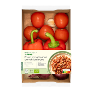 Biologisch PLUS Verspakket Pasta met gehaktballetjes
