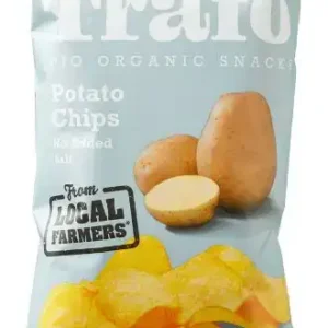 Aardappelchips zonder zout