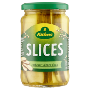 Kuhne Augurken slices zoetzuur