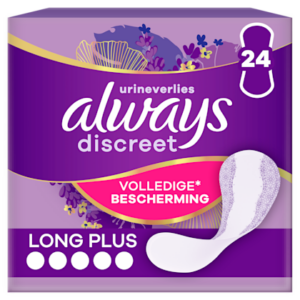 Always Incontinentie inlegkruisjes long plus