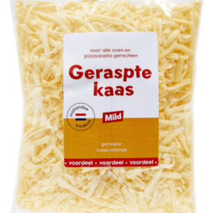 Neutraal Geraspte kaas mild