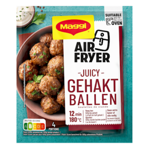 Maggi Airfryer Meat Balls