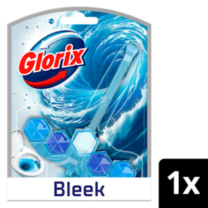 Glorix Toiletblok blauw water turquoise