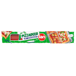 Jan Pizzadeeg zuurdesem met tomatensaus