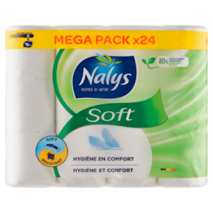 NALYS Toiletpapier Soft Mega Pack