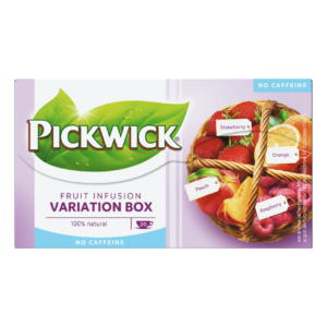 Pickwick Vruchtenthee fruitvariatie 20 zk.
