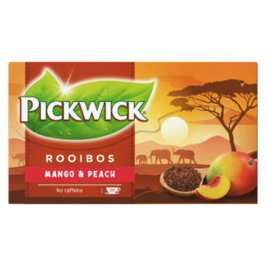 Pickwick Mango & Perzik Rooibos thee