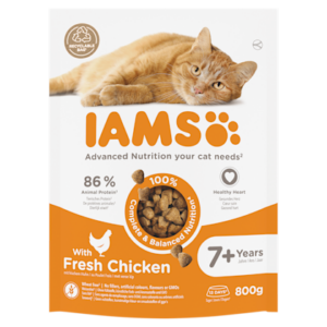 Iams For vitality kat senior kip 7+ jaar