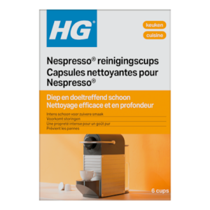 HG Nespresso reinigingscups