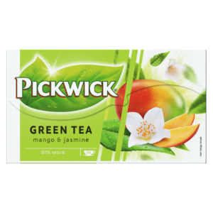 Pickwick Groene thee mango & jasmine 20 zk.