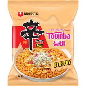 Nongshim instant noedels shin ramyun toomba