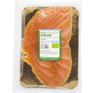 Biologisch PLUS Gerookte zalm getrancheerd