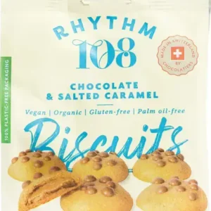 Chocolate & salted caramel biscuits