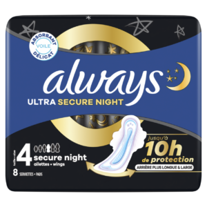 Always Maandverband ultra secure night wings