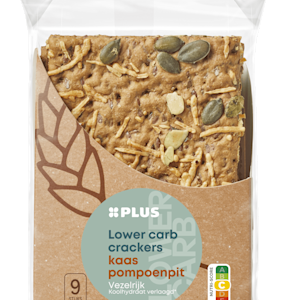 Plus Lower carb cracker pompoen 7st