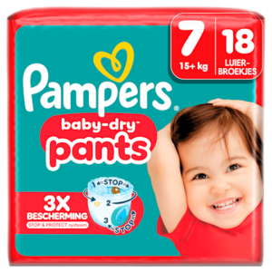 Pampers Baby-dry pants maat 7