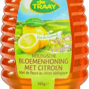 Bloemenhoning citroen knijpfles