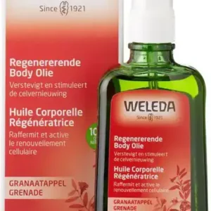 Regenererende body olie granaatappel