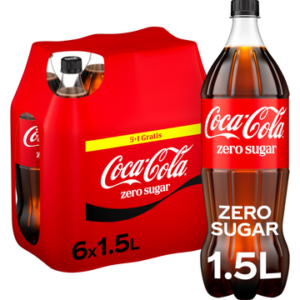 Coca-Cola Zero Sugar 6 x 1,5 L