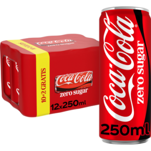 Coca-Cola Zero Sugar 12 x 250 ml