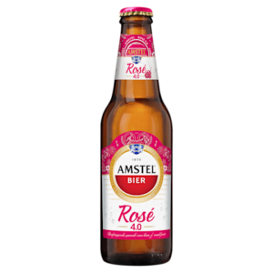 Amstel Rosé bier fles