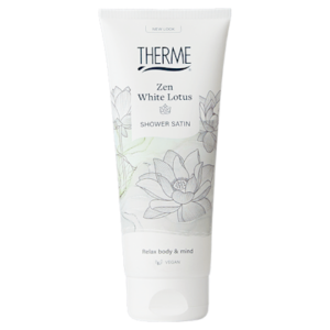 Therme Zen white lotus shower satin