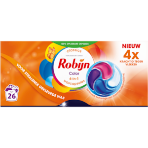 Robijn 3-in-1 classics capsules color