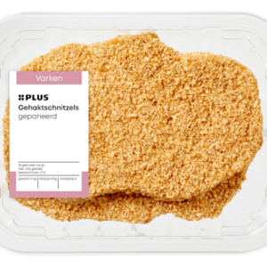 Plus Beter Leven Gehaktschnitzels Gepaneerd