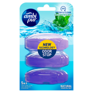 Ambipur Toiletblok vloeibaar navul water mint